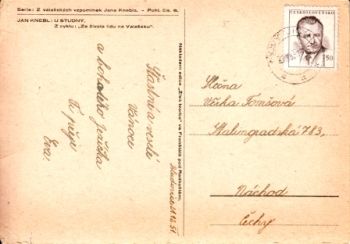 Knebl Jan - Obraz 1951 95 001 CZ ● - Z valašských vzpomínek